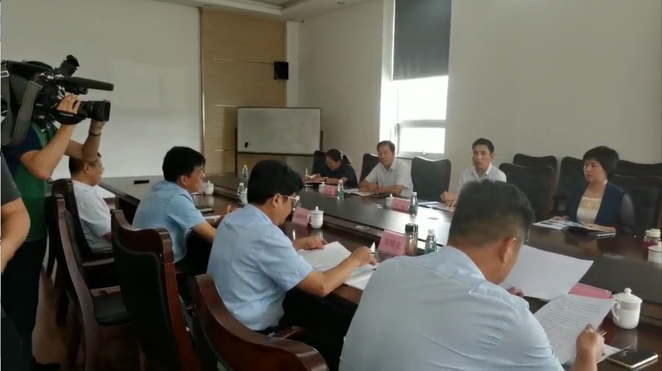 赛摩智能就发展现状向市常委工作汇报